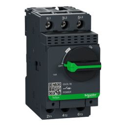 TeSys GV2, automatinis saugiklis, 14A