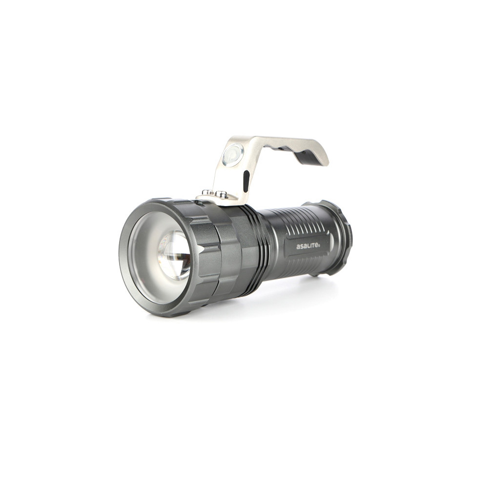 Žibintuvėlis LED 10W CREE, 800lm, įkraunamas, 3 x 18650 (2200mAh), ASAL0293
