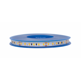 LED juosta, 5m ritė, 24V 9.6W/ m, nehermetiška IP20, 5mm PCB, šiltai balta 3000K