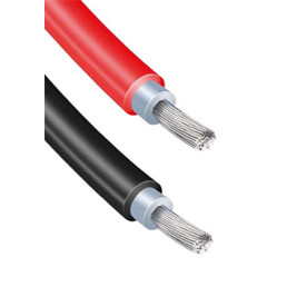 Solar kabelis KBE Solar DB EN 50618 6,00 mm2 Q H1Z2Z2-K 100 metrų raudonas