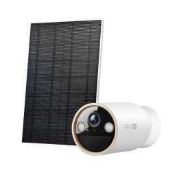Bevielė Wi-Fi kamera su saulės panele, 4K 8MP, IP66, 2.4GHz + 5 GHz, Color Night Vision