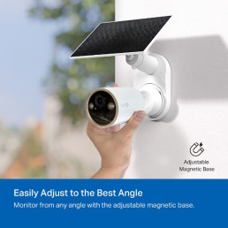 Bevielė Wi-Fi kamera su saulės panele, 4K 8MP, IP66, 2.4GHz + 5 GHz, Color Night Vision