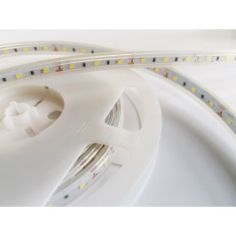LED juosta 24V 14.4W/ m hermetiška IP67, T formos, šiltai balta 3000K 115lm/ W PLUS AKTO