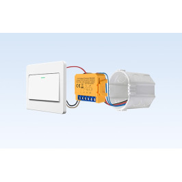 Išmanus šviesos reguliatorius, ZigBee, 1 kanalo, 100-240Vac, TRIAC 150W, TUYA, MQTT