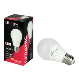 LED lemputė E27 10W 4000K 1400lm 140lm/ W 170-250V A60