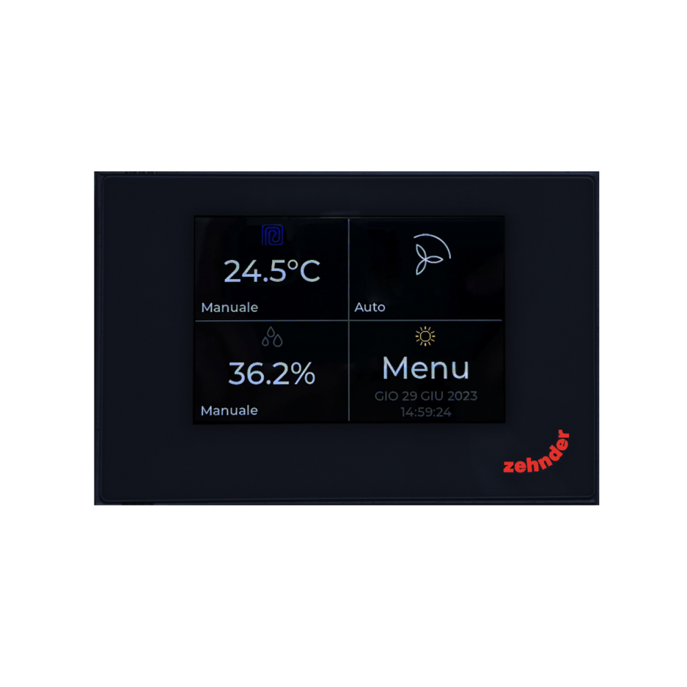 Zehnder Multi Control valdymo pultas, juodas
