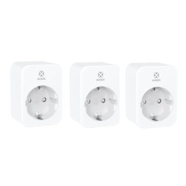 Išmanios Wi-Fi rozetės 3vnt., 3680W 16A, su energijos matavimu, TUYA / Smart Life, WOOX