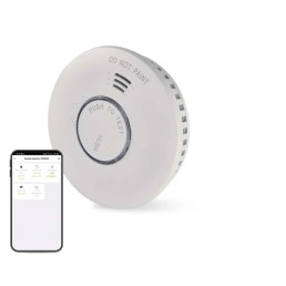 GoSmart dūmų detektorius TS380C-HW su Wi-Fi TUYA