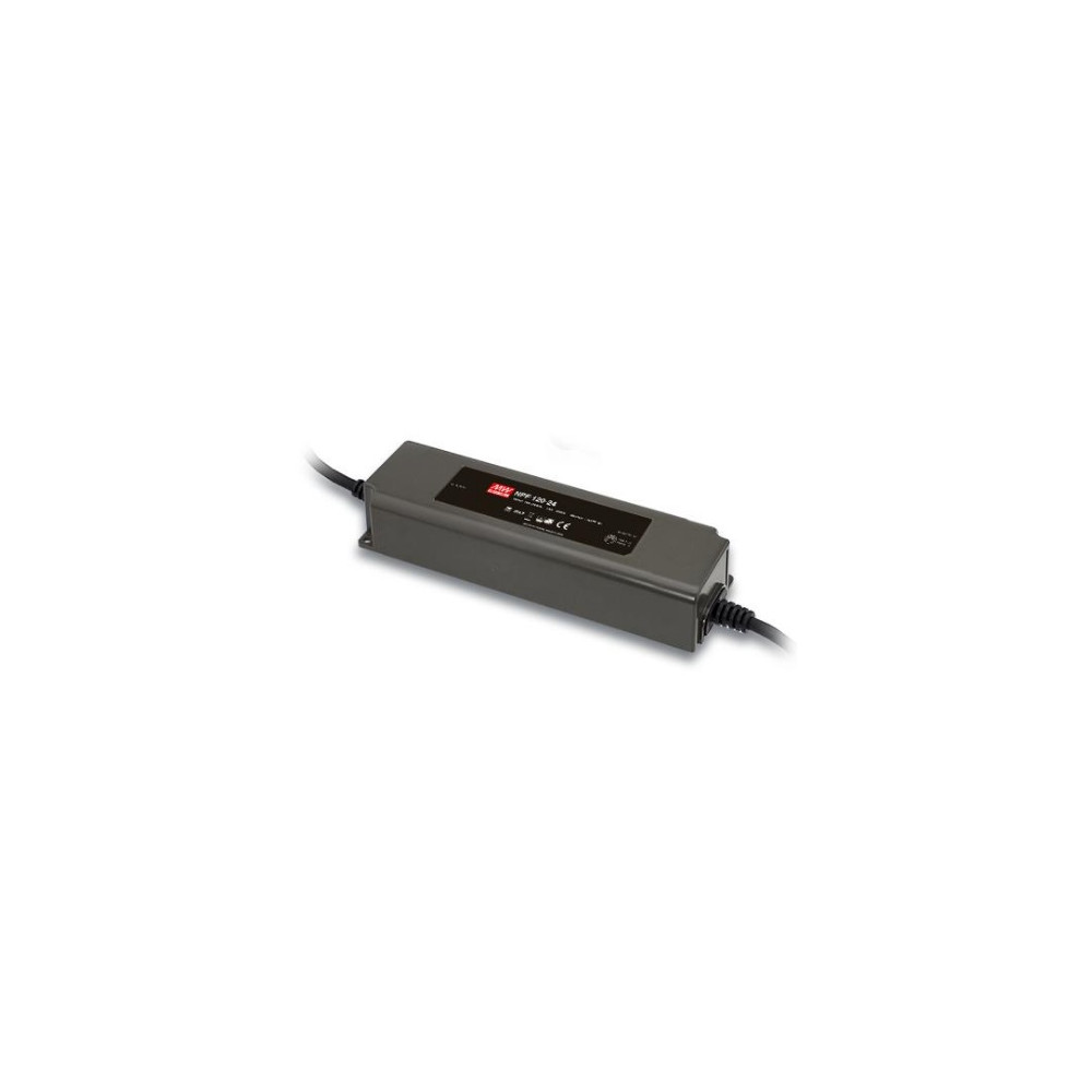Impulsinis maitinimo šaltinis LED 24V 5A, PFC, IP67, MEAN WELL