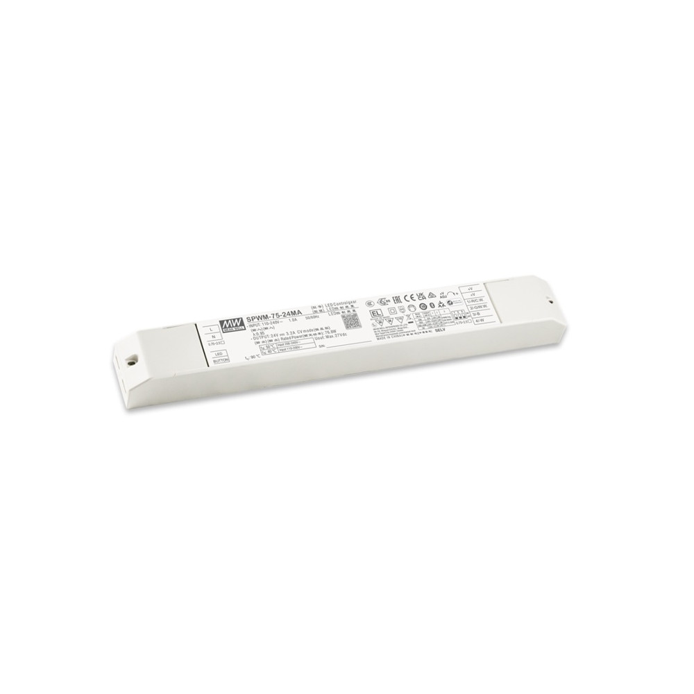 Impulsinis LED maitinimo šaltinis 24V 3.2A, CV, PWM, valdomas Matter