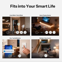 Išmanusis ZigBee belaidis scenų mygtukas SNZB-01M, daugiafunkcis, SONOFF