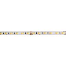 LED juosta 5m ritė 24V 19.2W/ m (2x 9.6W), 168LED/ m, CCT 2000K-6500K, nehermetiška IP20