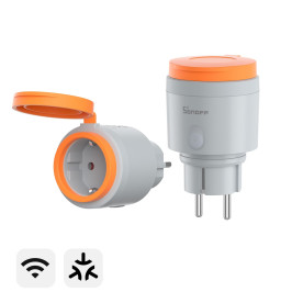 Išmanusis lauko kištukinis lizdas S61s, Wi-Fi, Matter, IP44, 16A, F tipo, S61STPF-PM-O, SONOFF