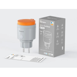Išmanusis lauko kištukinis lizdas S61s, Wi-Fi, Matter, IP44, 16A, F tipo, S61STPF-PM-O, SONOFF