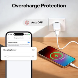 Išmanusis sieninis lizdas WS01TPF-E, Wi-Fi, Matter, 16A, F tipo, SONOFF