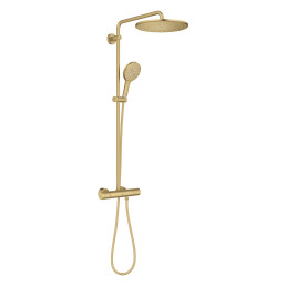 Termostatinė dušo sistema Rainshower Smartactive 310 9,5 L , gold - brushed cool sunrise matinė spalva
