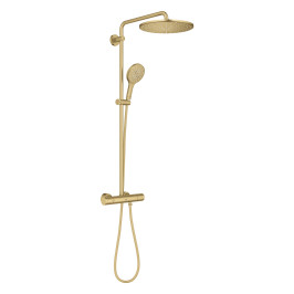 Termostatinė dušo sistema Rainshower Smartactive 310 9,5 L , gold - brushed cool sunrise matinė spalva