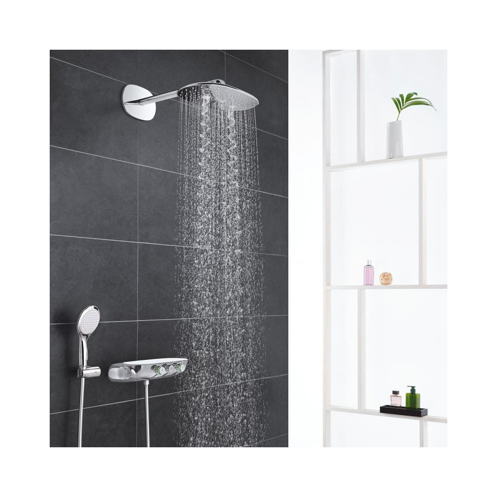 Virštinkinė termostatinė dušo sistemos dalis dušo sistema Rainshower System SmartControl 360 DUO chromas