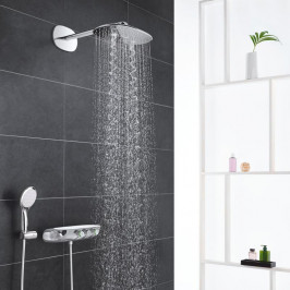Virštinkinė termostatinė dušo sistemos dalis dušo sistema Rainshower System SmartControl 360 DUO chromas