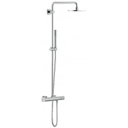 Rainshower System dušo sistema su dušo termostatu (stacionari galva Ø210 alkūnė 450mm rankinis dušas) EcoJoy