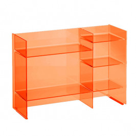 Kartell by LAUFEN Lentynų modulis Sound-rack 530x750x260 mm spalva oranžinė