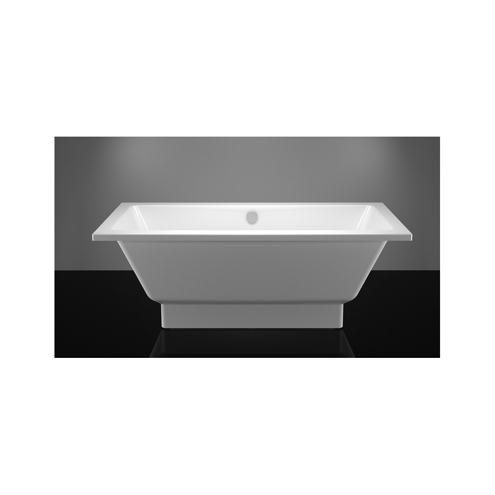Akmens masės vonia Nordica 1690x750 mm su paslėptomis kojomis balta