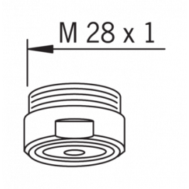 ORAS aeratorius M28x1