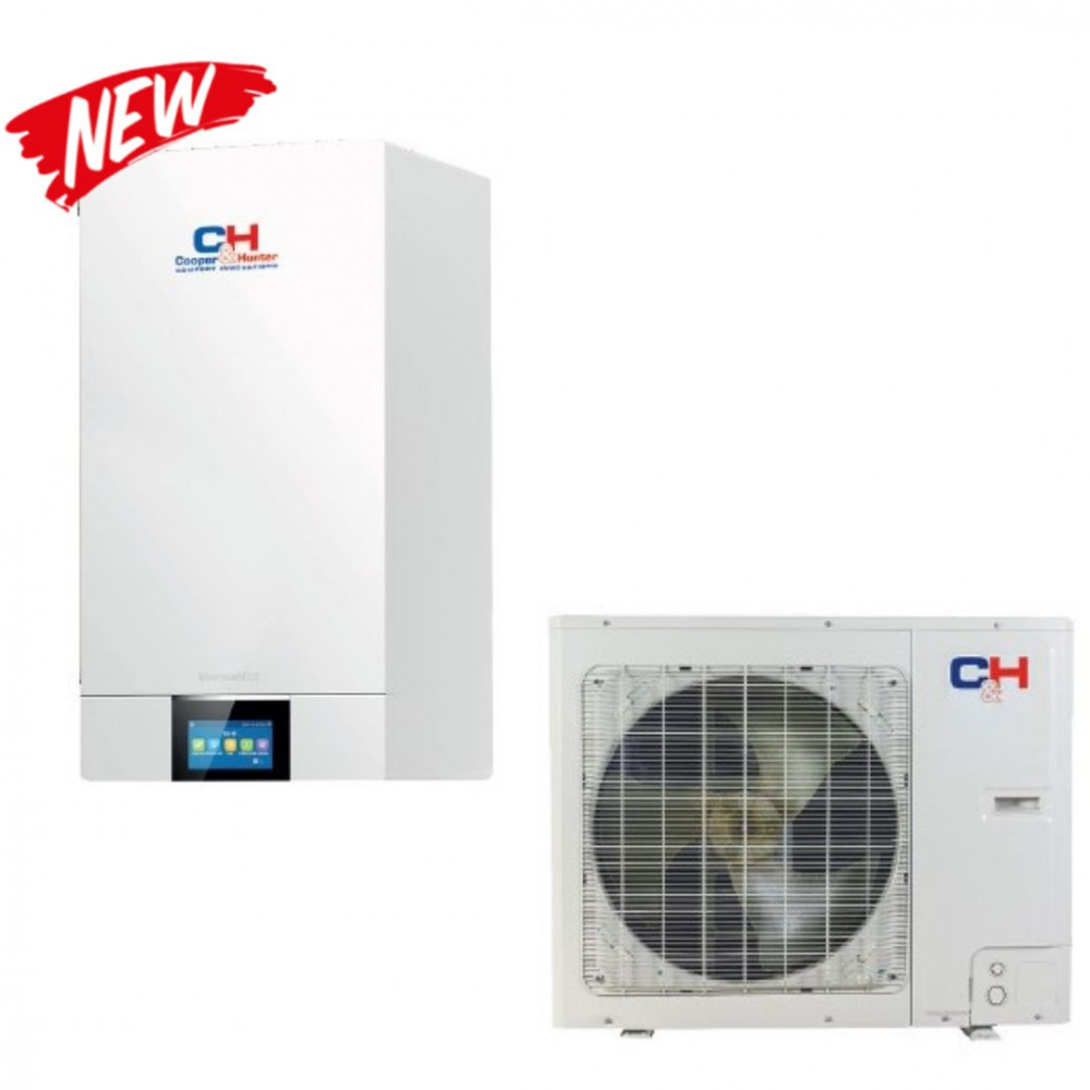 Oras-vanduo šilumos siurblys Cooper&Hunter Monoblock Split 7/8 kW