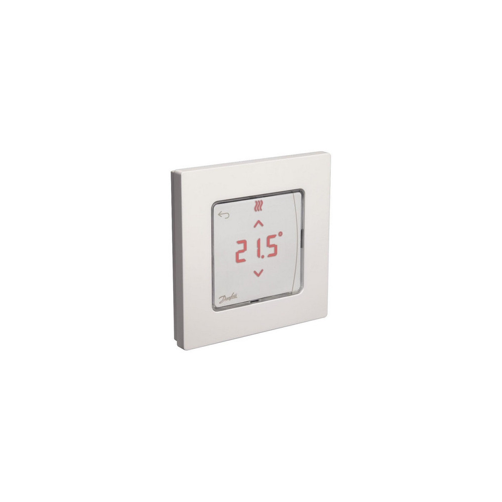 Icon su displėjumi įleidžiamas į sieną patalpos termostatas 24V temp. ribos 5-35C