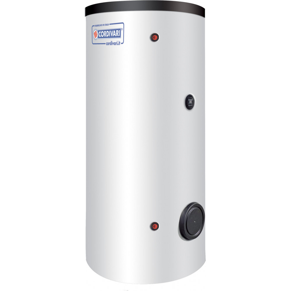 Karšto vandens šildytuvas Cordivari BOLLY1 XL 300 l šilumokaičio plotas 34 m²