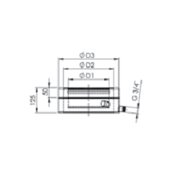 Trisienis kondensato rinktuvas (šon.) NPNPNPd.80/130/180 dažytas