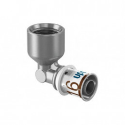 Uponor S-Press PLUS alkūnė vidiniu sriegiu 16-Rp1/2"FT