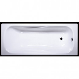 Akmens masės vonia Classica 1800x750 mm su skylėm maišytuvui balta
