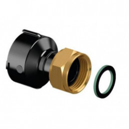 Uponor Aqua PLUS žalvarinis adapteris PPM 1"FT-3/4"SN