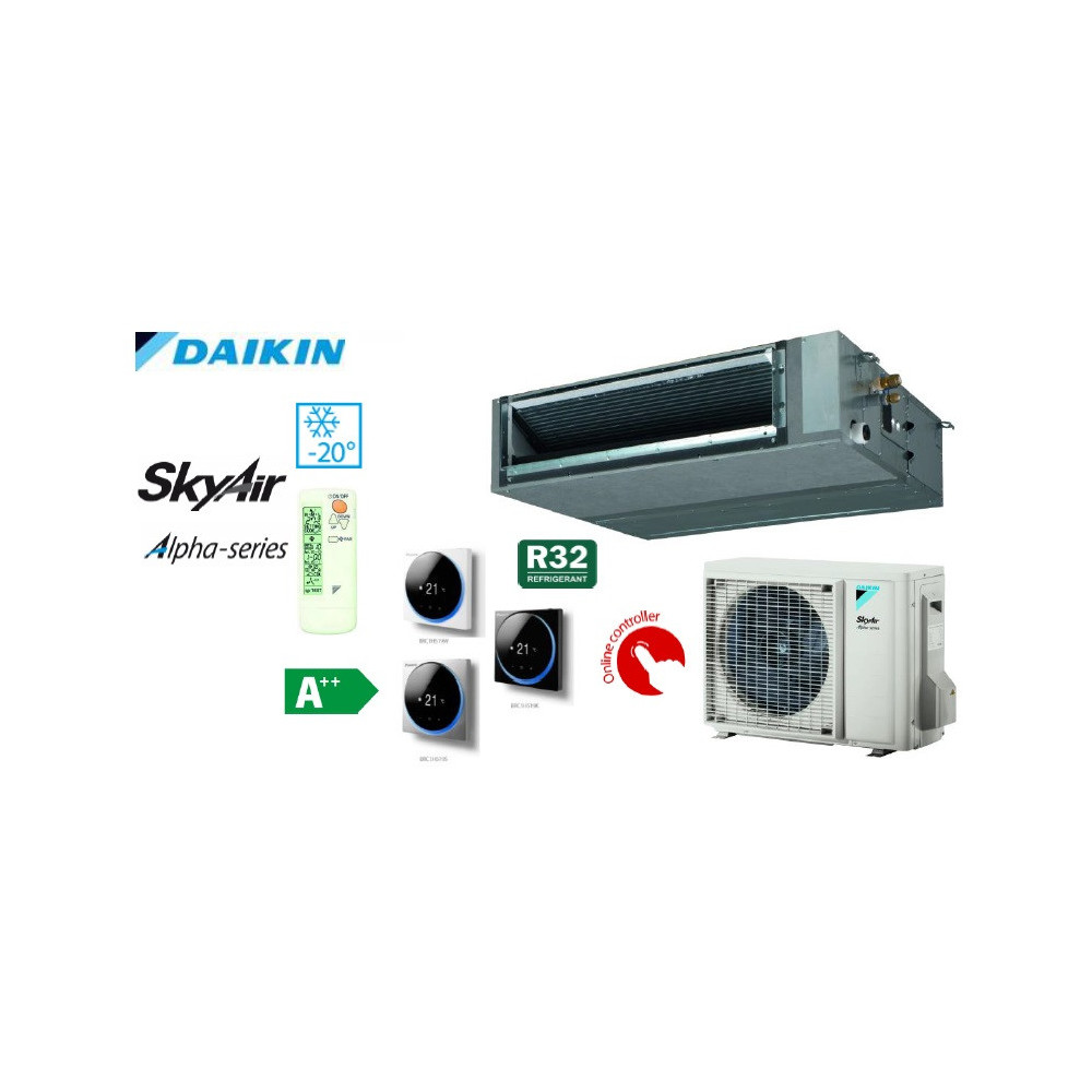 Kanalinis oro kondicionierius Daikin SkyAir FBA-A(9) 12.1/13.5 kW